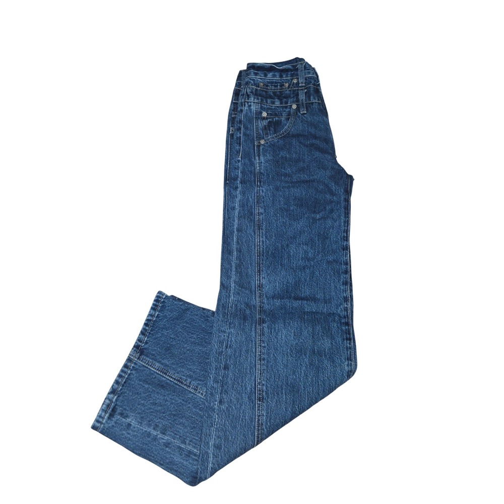 Pistola Caleb High Rise Wide Leg‎ Jeans Womens 23 Reflection Blue P00016960RL